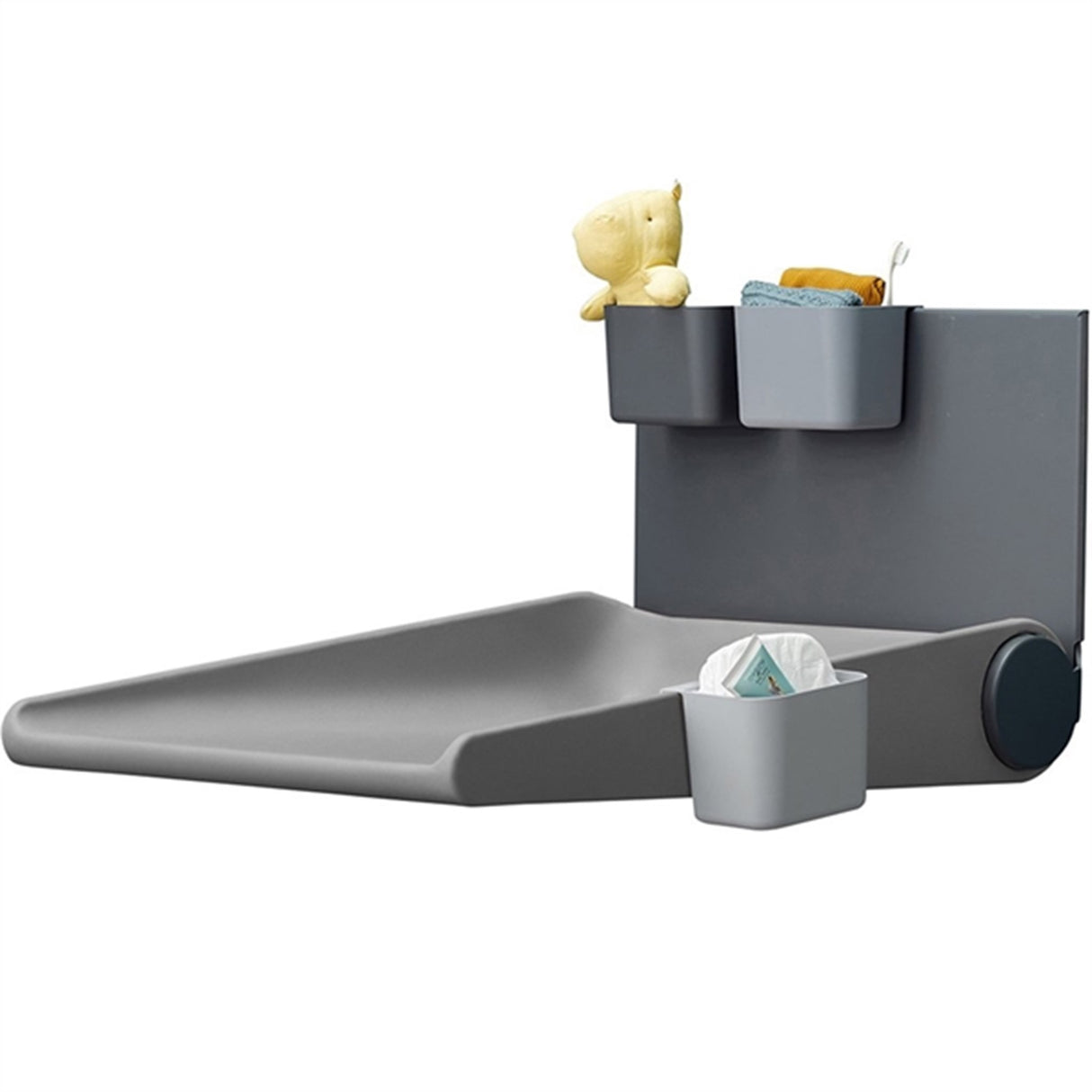 Leander Wally Wall Mounted Changing Table Dusty Grey