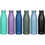Sistema Stainless Steel Drink Bottle 500 ml Black