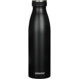 Sistema Stainless Steel Drink Bottle 500 ml Black