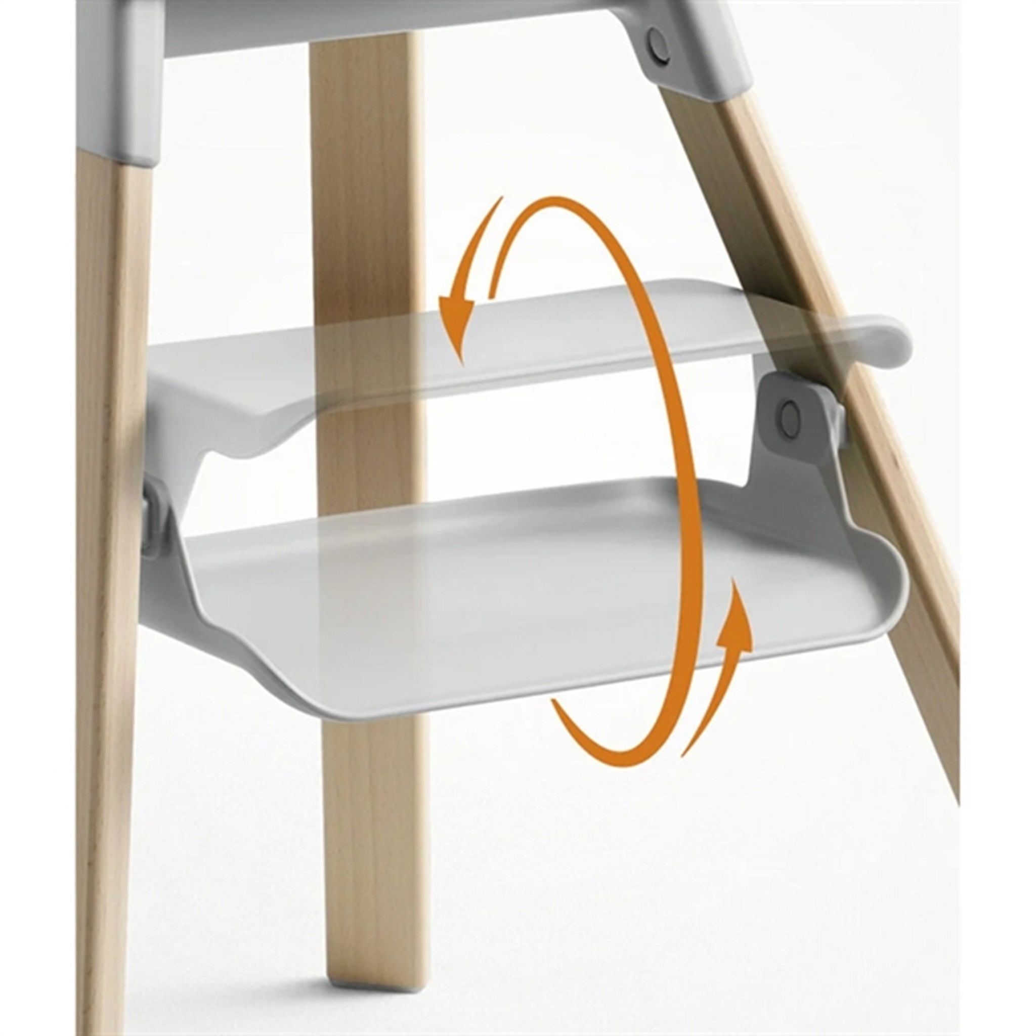Stokke® Clikk™ High Chair Cloud Grey 3