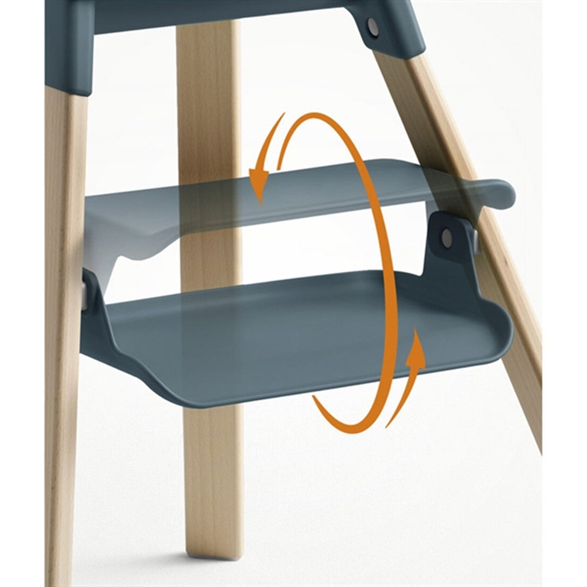 Stokke® Clikk™ High Chair Fjord Blue 6