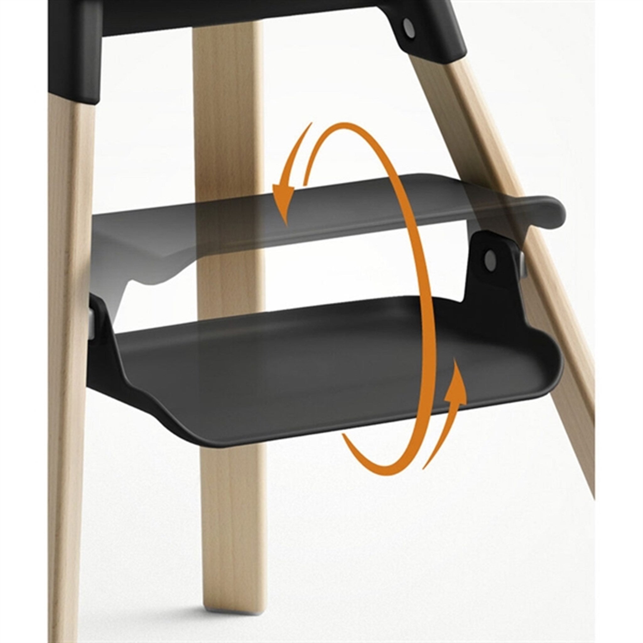 Stokke® Clikk™ High Chair Black Natural 8