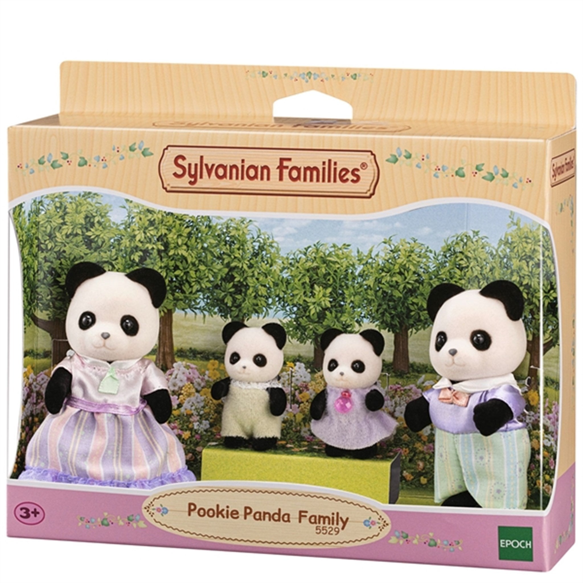 Sylvanian Families® Pookie Panda Family
