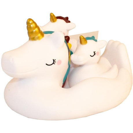 Magni Unicorn Bath Toys 3 Pieces In A Set White