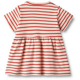 Wheat Red Stripe Jersey Dress Anna 2