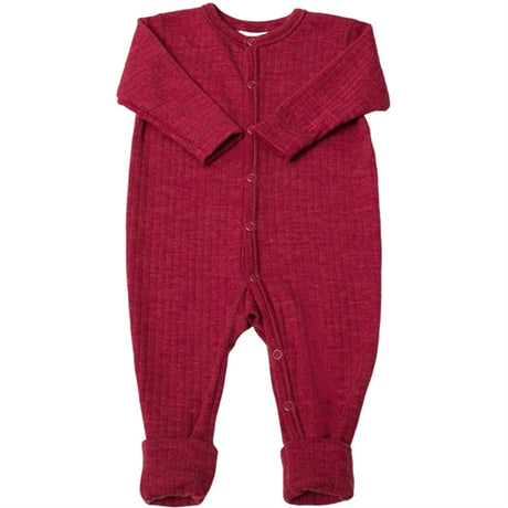 Joha Wool Fuchsia Melange Nightsuit