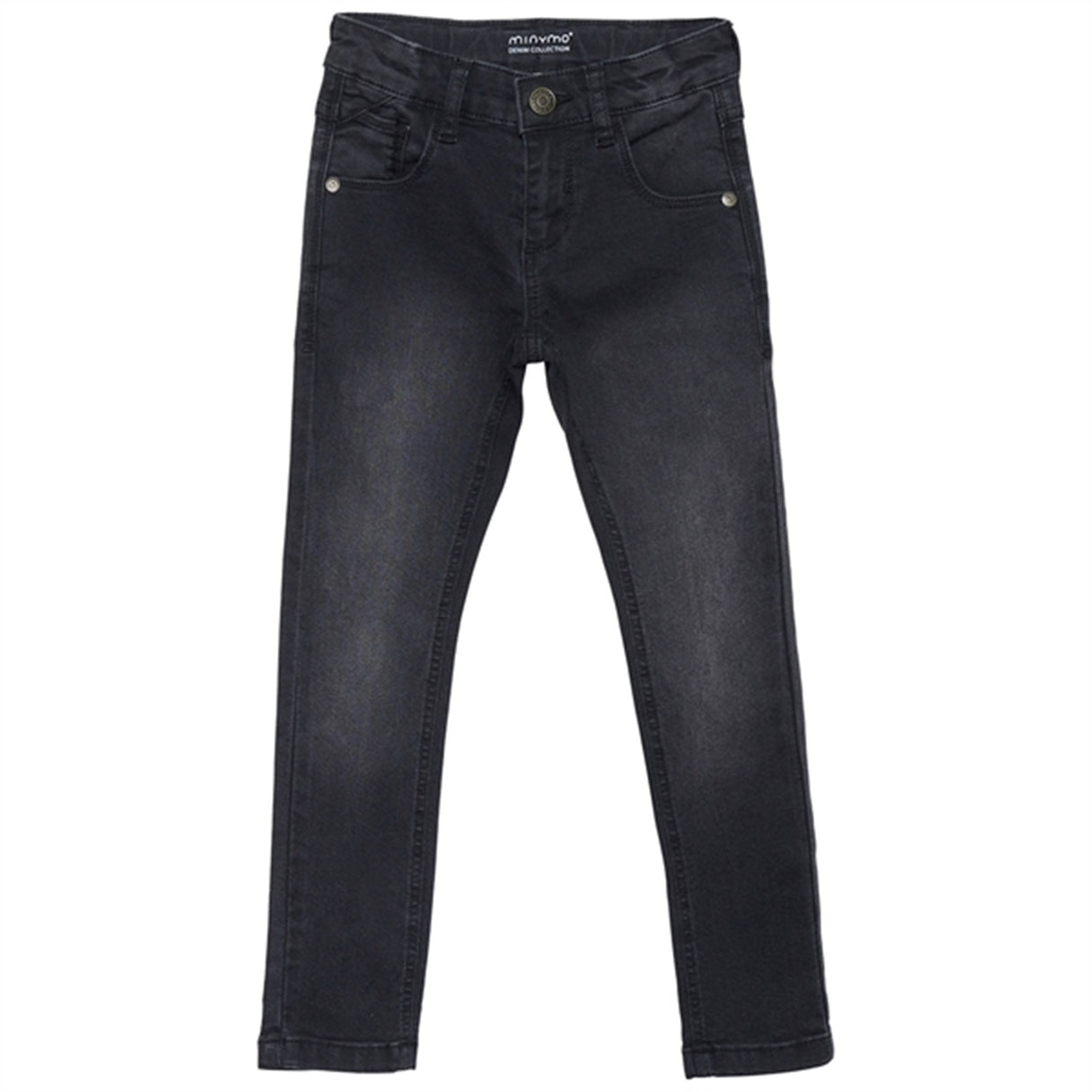 Minymo Grey Black Jeans Stretch Slim Fit NOOS