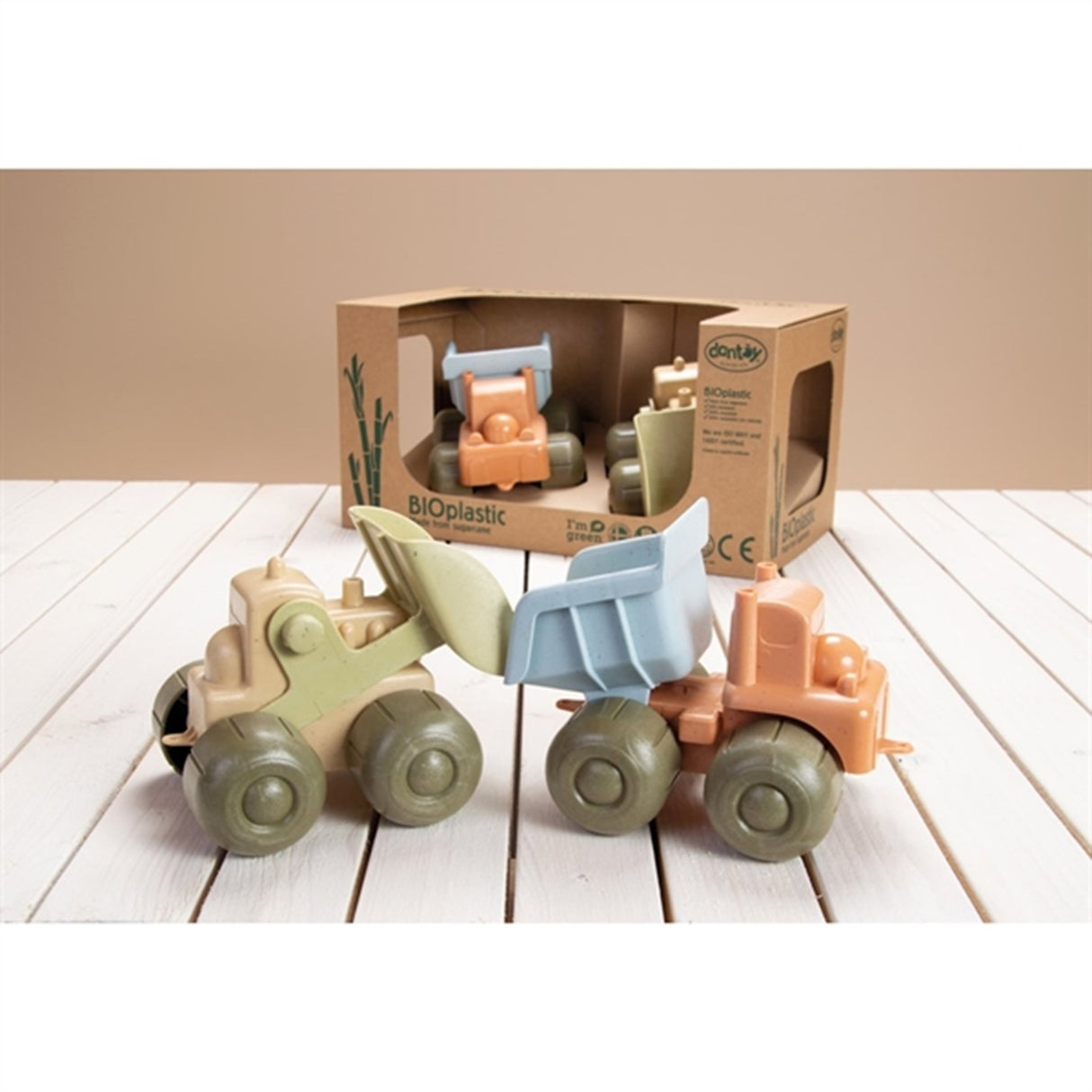 Dantoy Bio Bulldozer And Truck