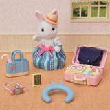 Sylvanian Families® Weekend Travel Set Snow Rabbit Mother