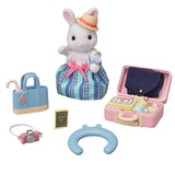 Sylvanian Families® Weekend Travel Set Snow Rabbit Mother