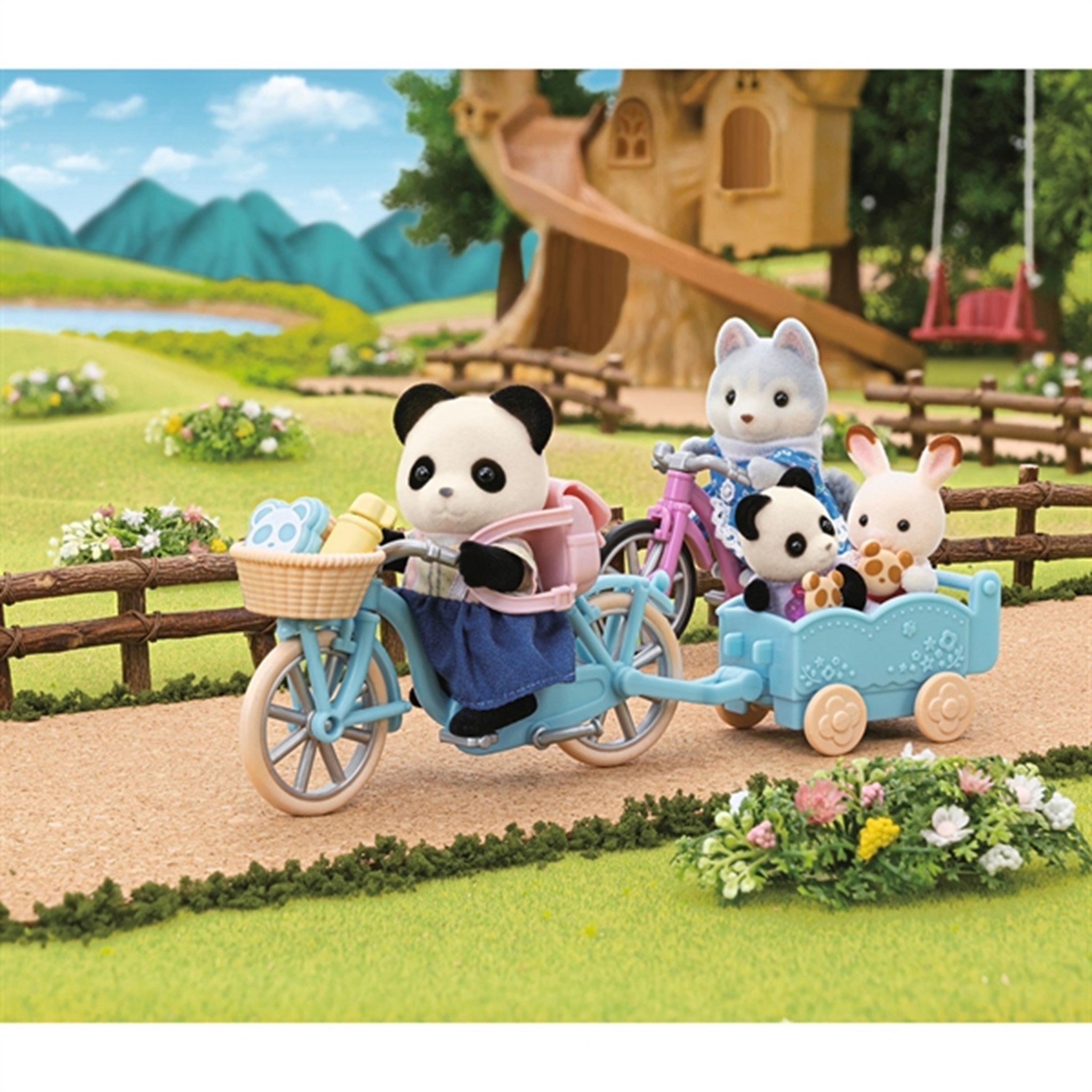 Sylvanian Families® Bike and Roller Skates Set With Figure 3