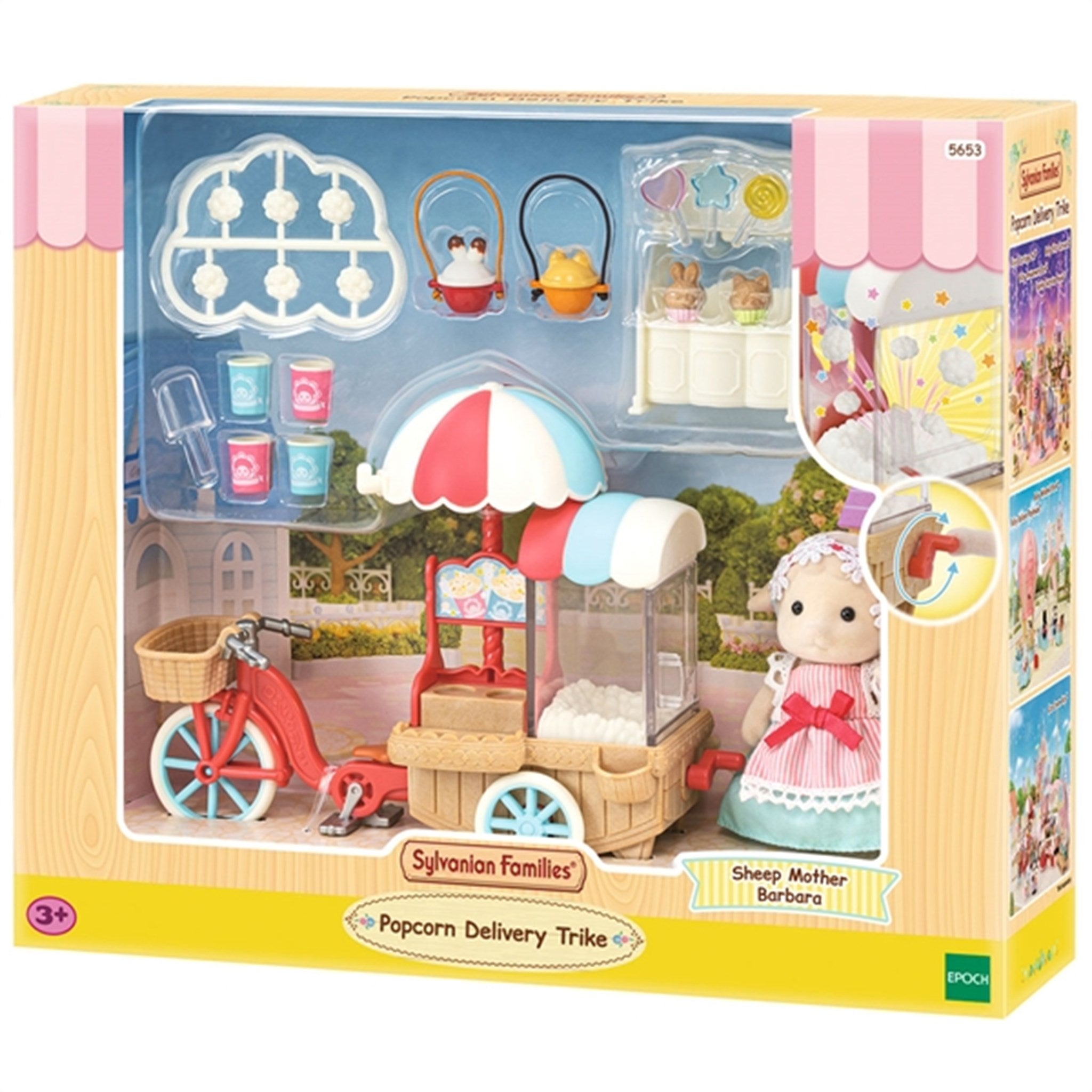 Sylvanian Families® Popcorn Delivery Service With Figur