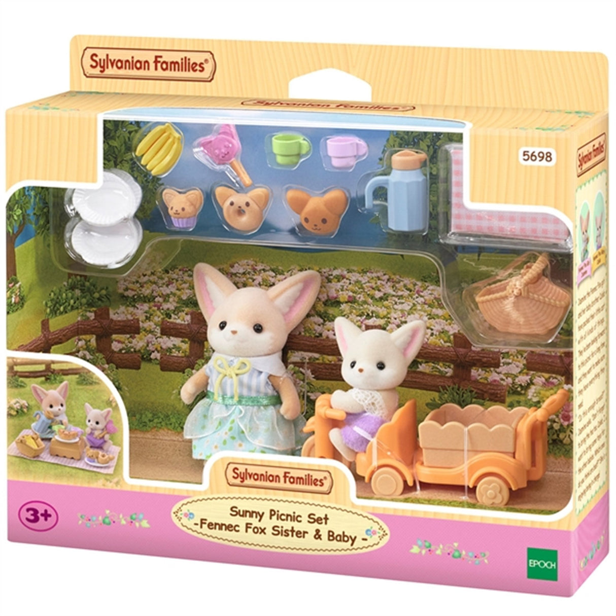 Sunny Picnic Set Fennec Fox Sister Baby Luksusbaby