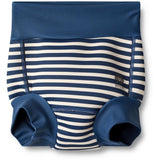 Wheat Indigo Stripe Neoprene Swim Pants