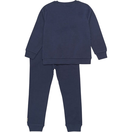 Minymo Dark Navy Sweat Set 2-pack