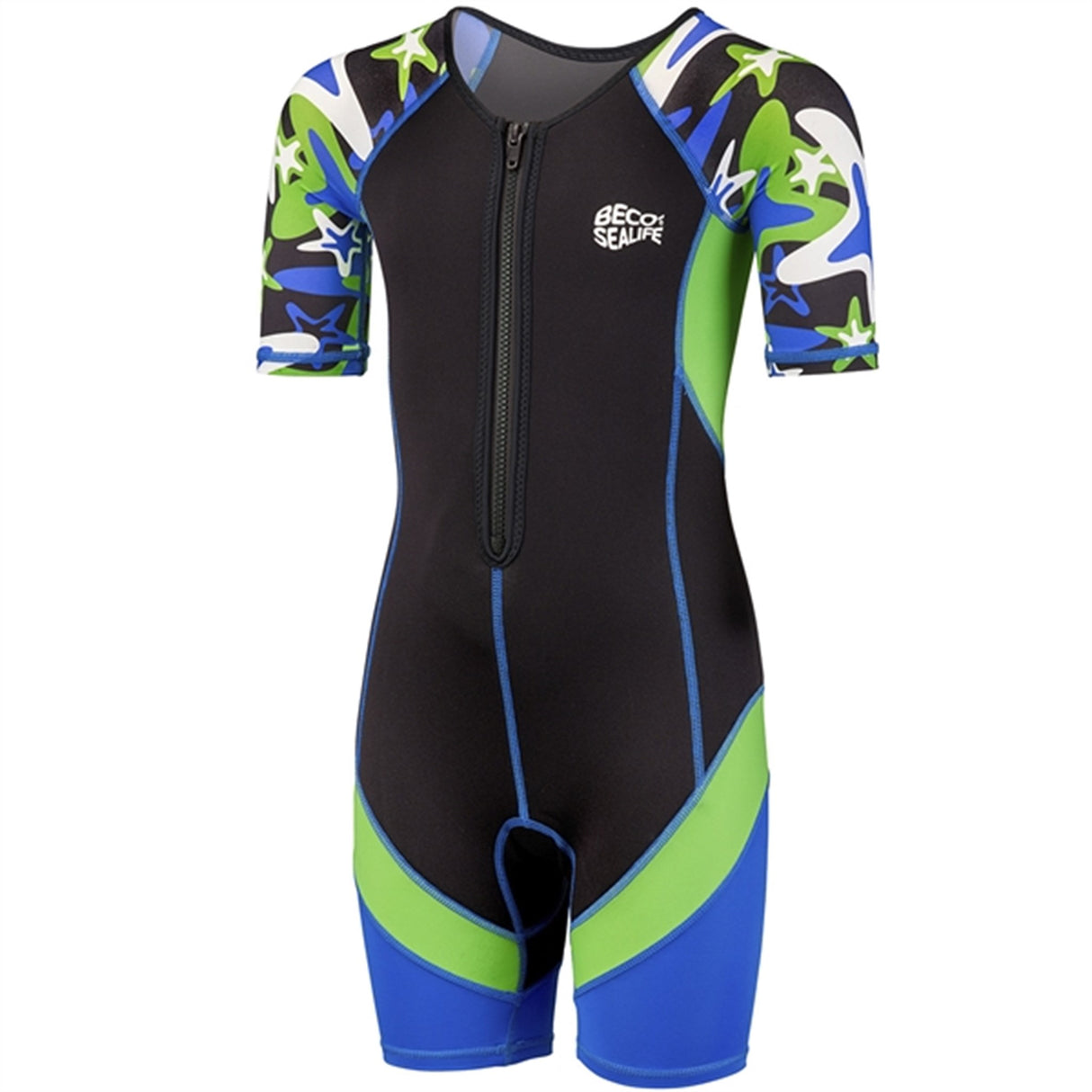 BECO Sealife Neoprene Suit Blue/Green