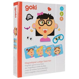 Goki Magnetic Game - Funny Faces