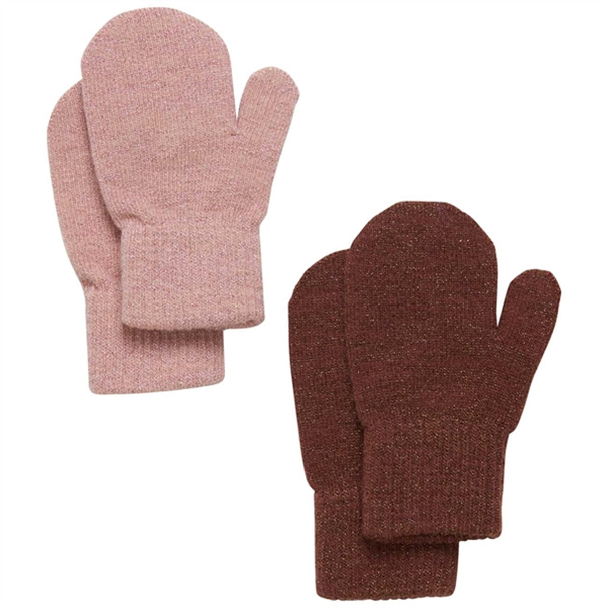 CeLaVi Mittens Magic Glitter 2-Pack Fudge