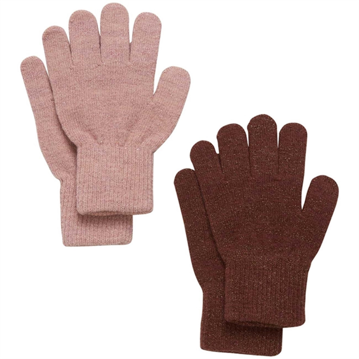 CeLaVi Gloves Magic Glitter 2-Pack Fudge