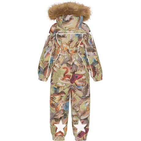 Molo Fungi Habitat Polaris Fur Junior Snowsuit 2