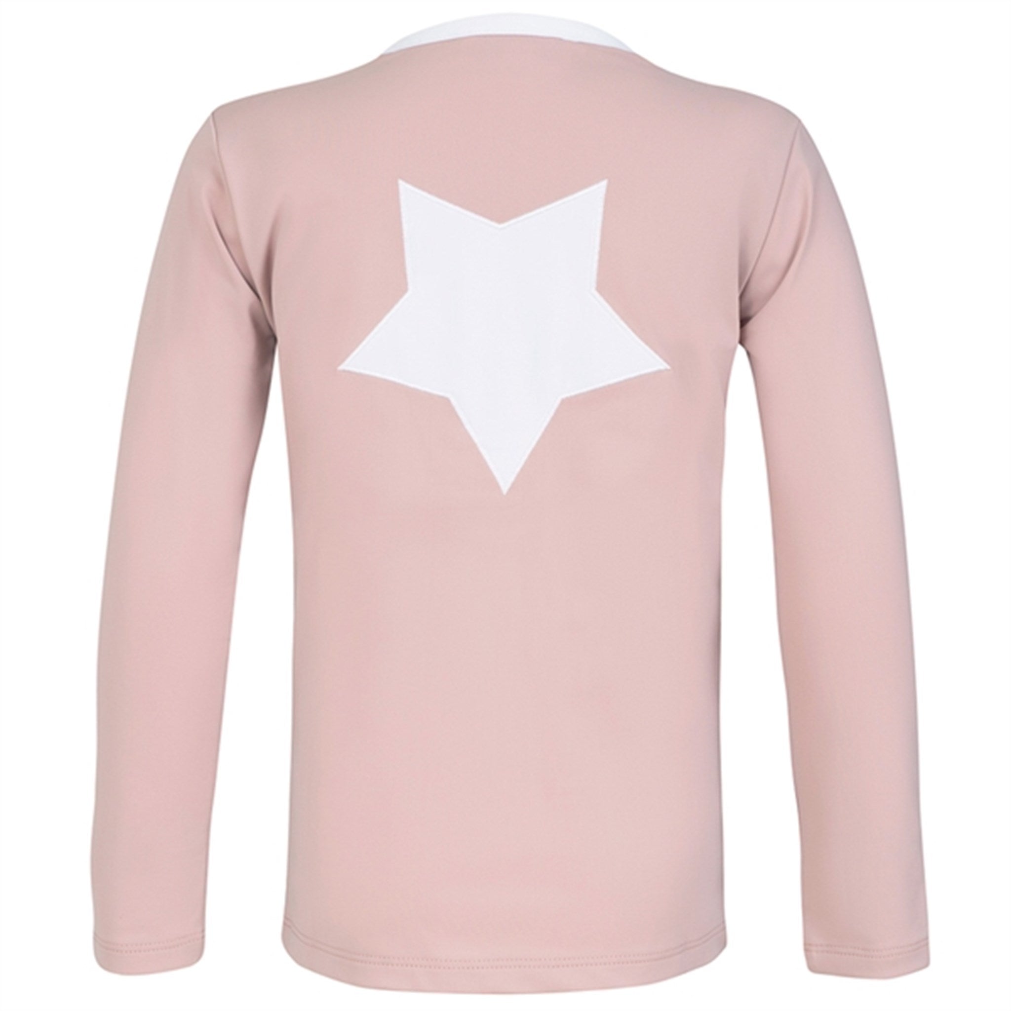Petit Crabe Rose Nude Etoile Star UV Shirt with Zipper 4