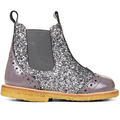 Angulus Starter Chelsea Boots With Zipper Lavender/Dusty Lavender/Elastic 2