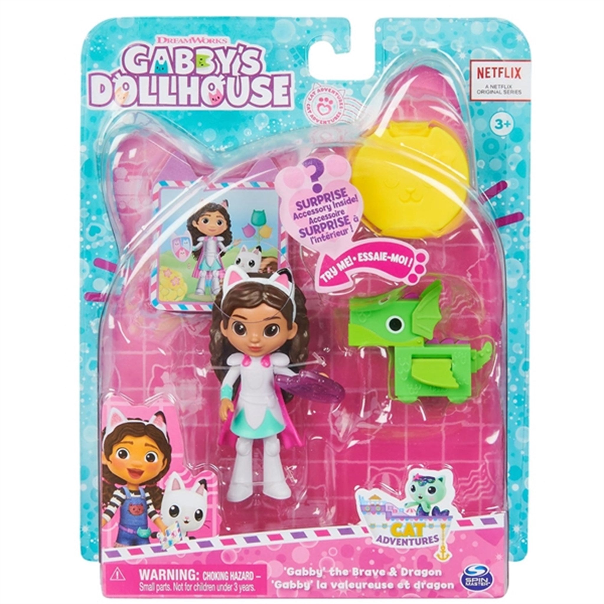 Gabby's Dollhouse - Cat-tivity Pack - The Brave & Dragon