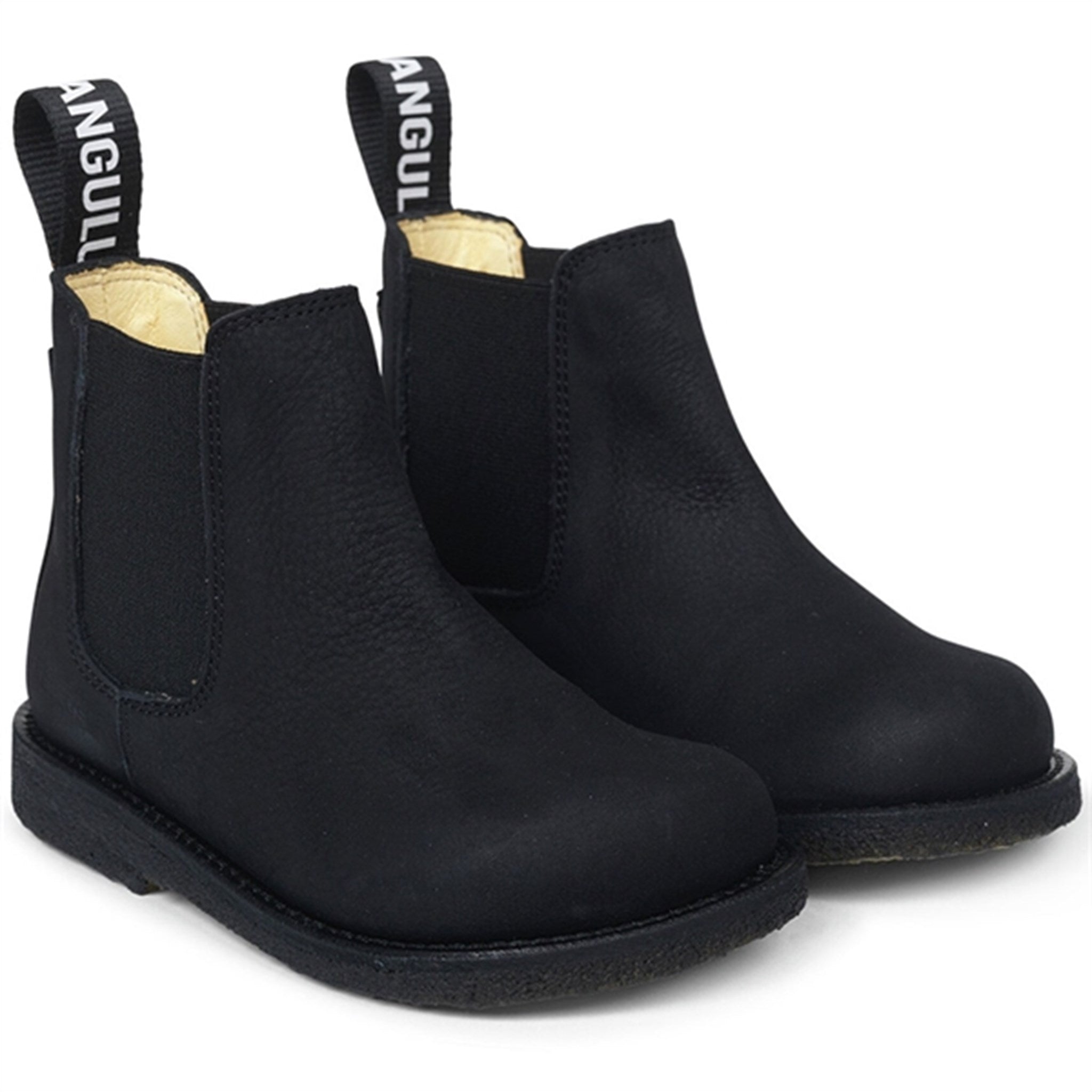 Angulus Chelsea Boots with Elastic Black