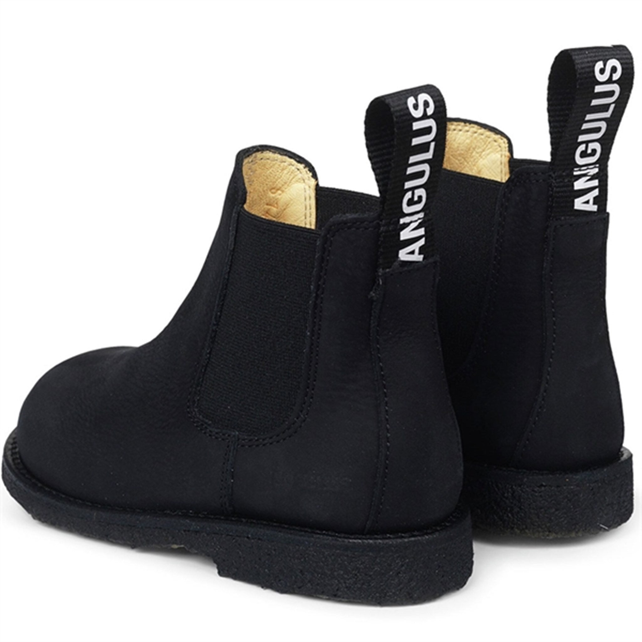 Angulus Chelsea Boots with Elastic Black 3