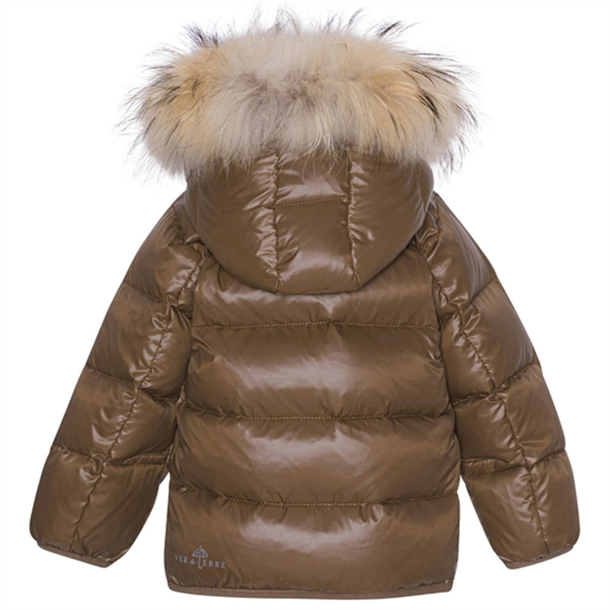 Ver de Terre Featherlight Baby Down Jacket w. Fur Kangaroo 2