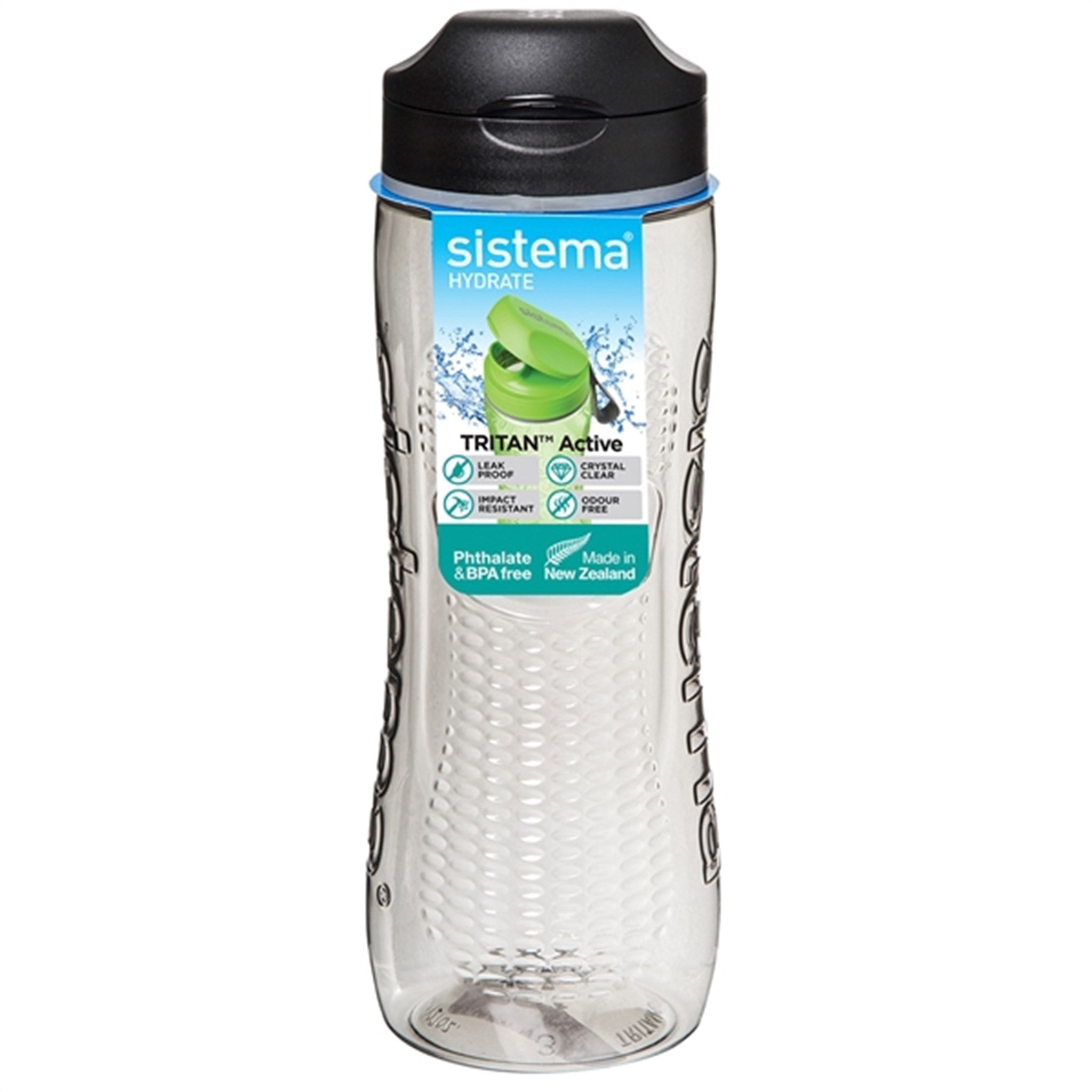 Sistema Tritan Swift Water Bottle 800 ml Black