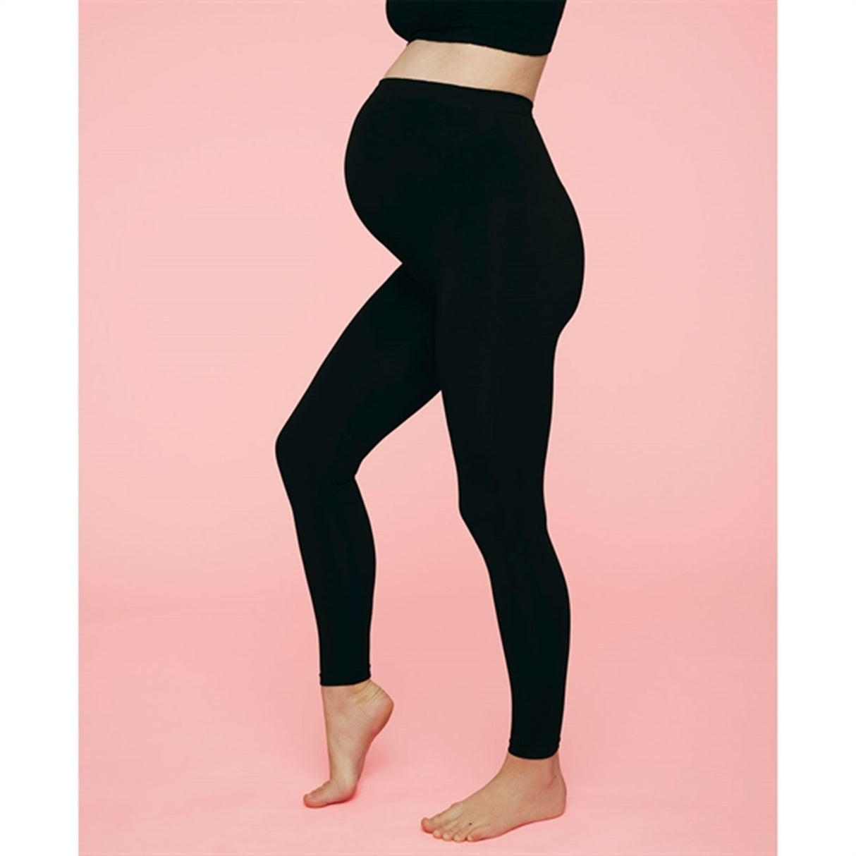 momkind Belly Support Leggings Black 3