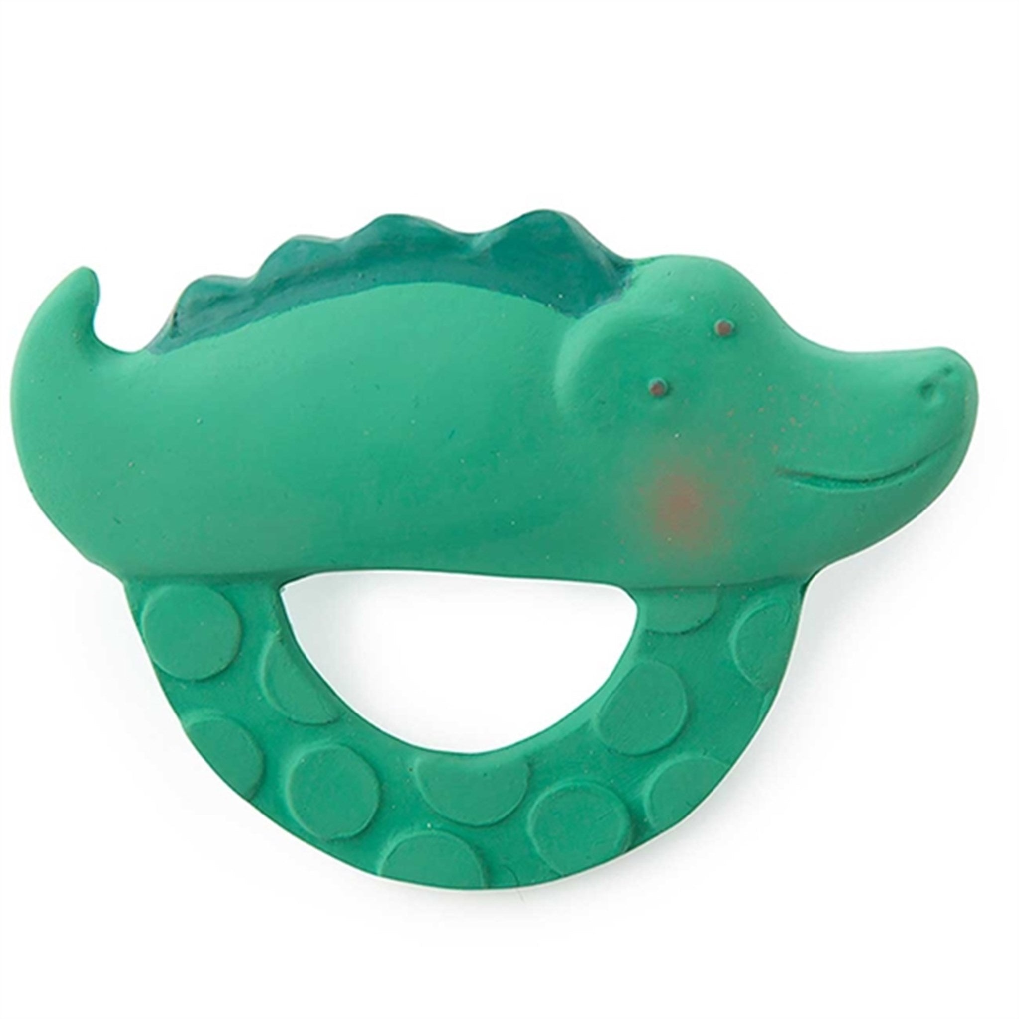 Moulin Roty Biting Ring - Crocodile In Natural Rubber