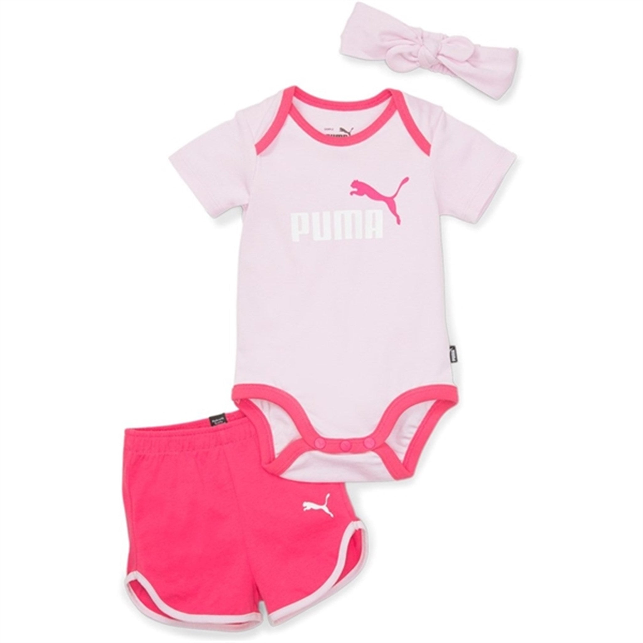 Puma Minicats Bow Newborn Set Pearl Pink