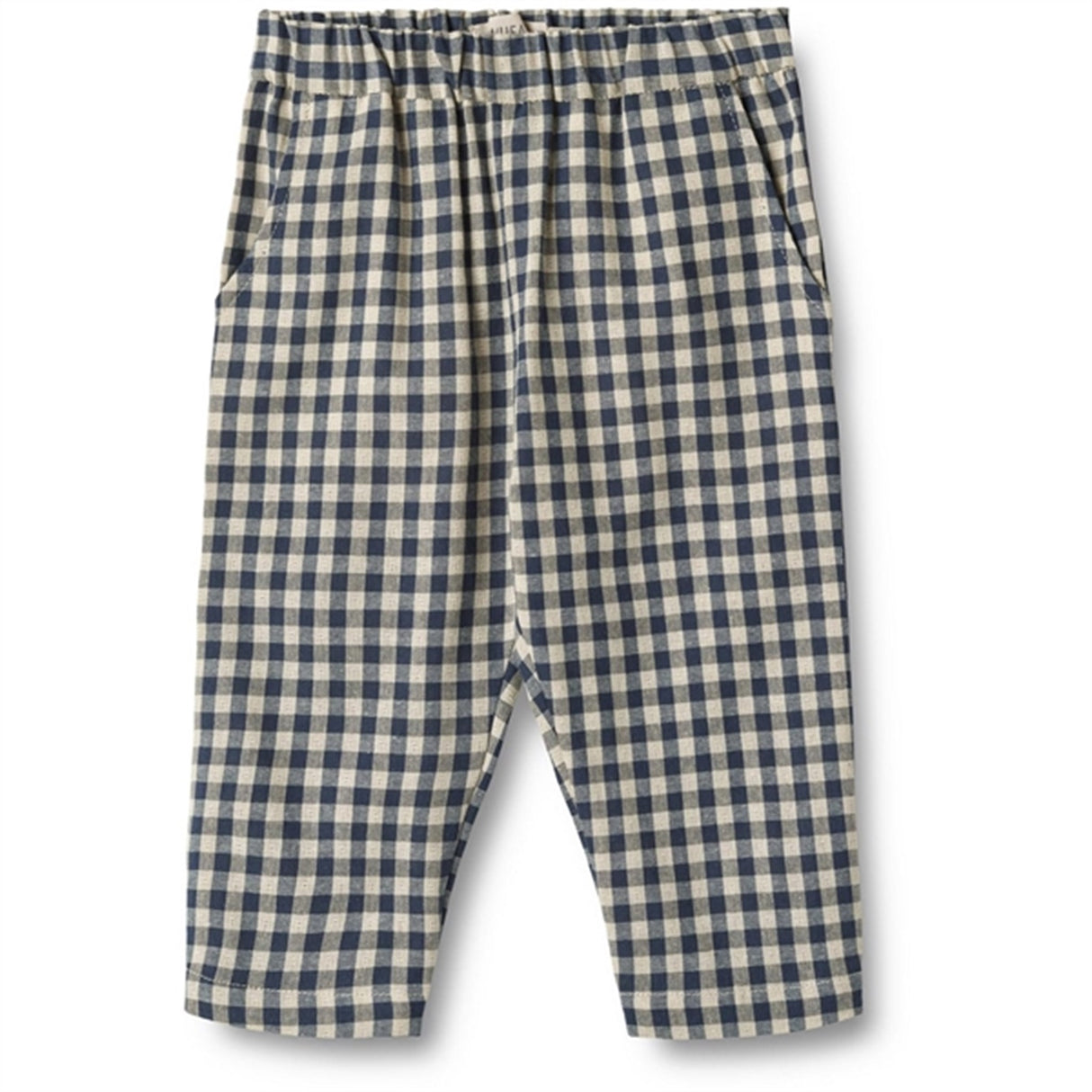Wheat Blue Check Pants Andy