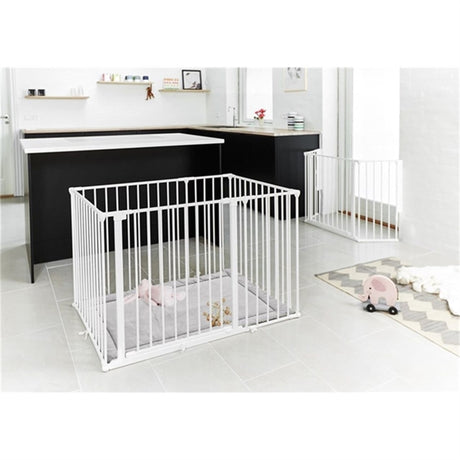 BabyDan Square Playpen White