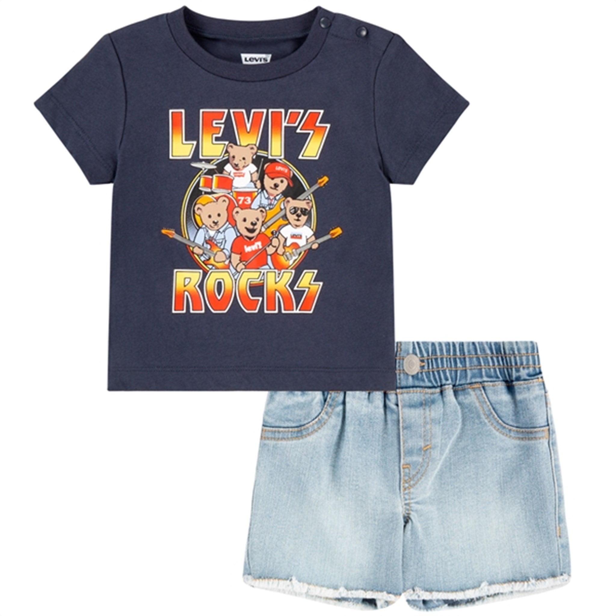 Levi's Rock and Roll Denim Set Grey