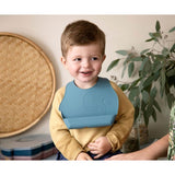 Sebra Bibs Vintage Blue 2-Pack