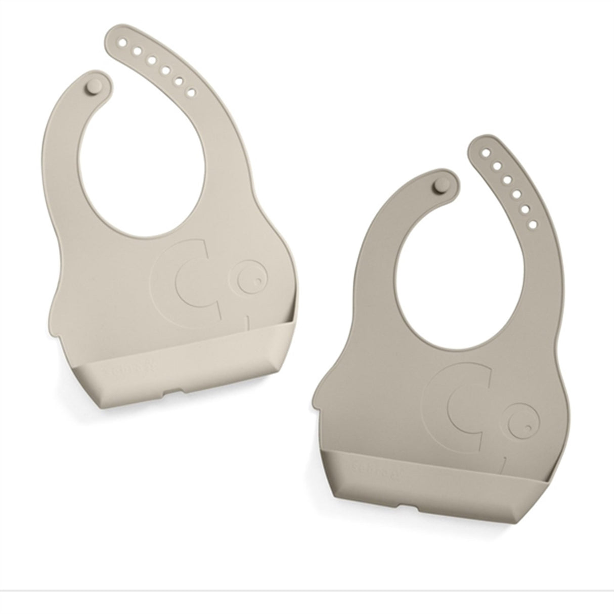 Sebra Bib Fanto 2-pack Jetty Beige