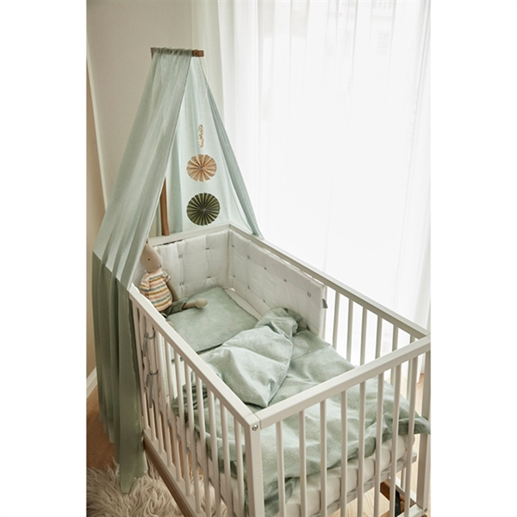 Leander Bed Canopy for Linea™/Luna™ Babyseng Sage Green 3