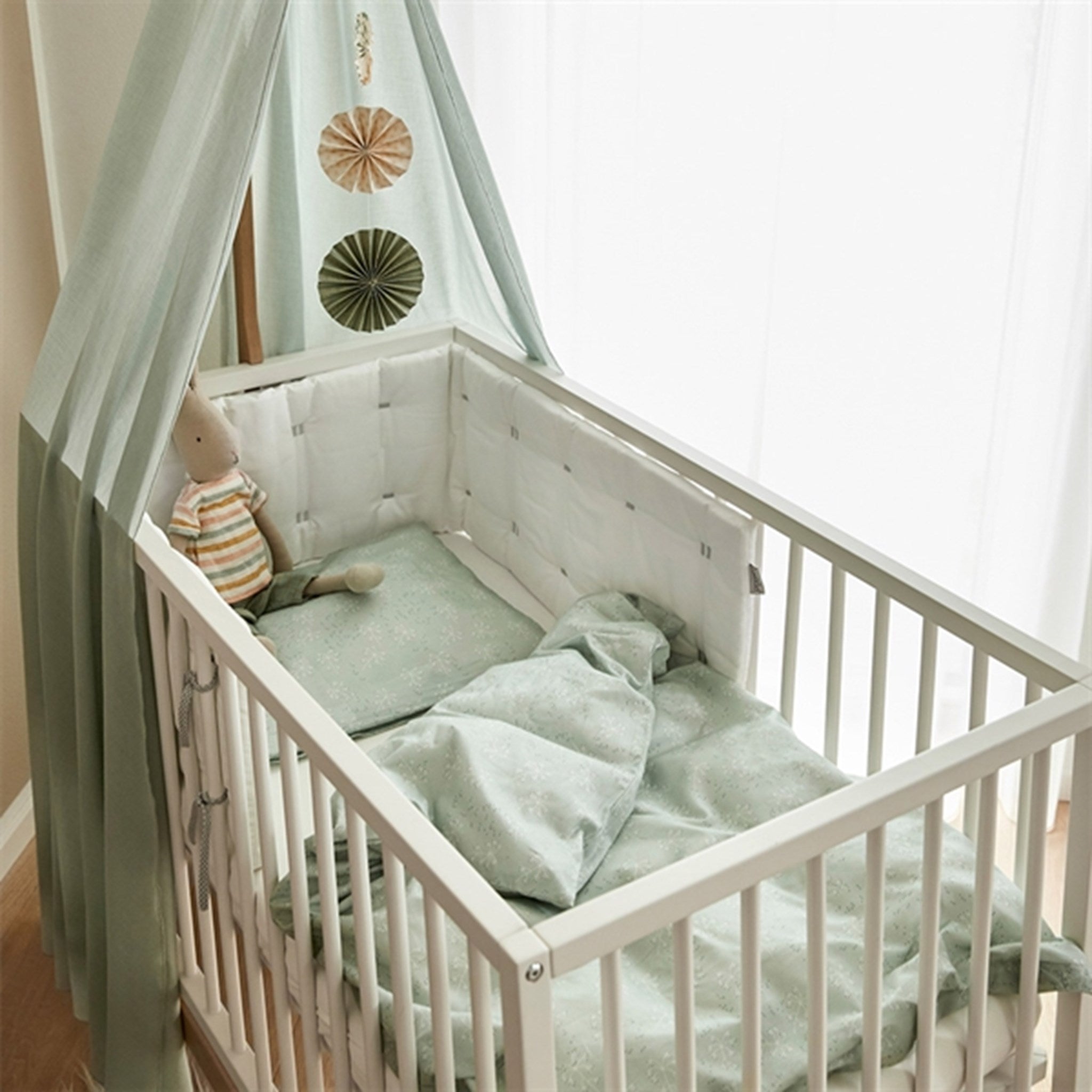 Leander Bed Canopy for Linea™/Luna™ Babyseng Sage Green 4