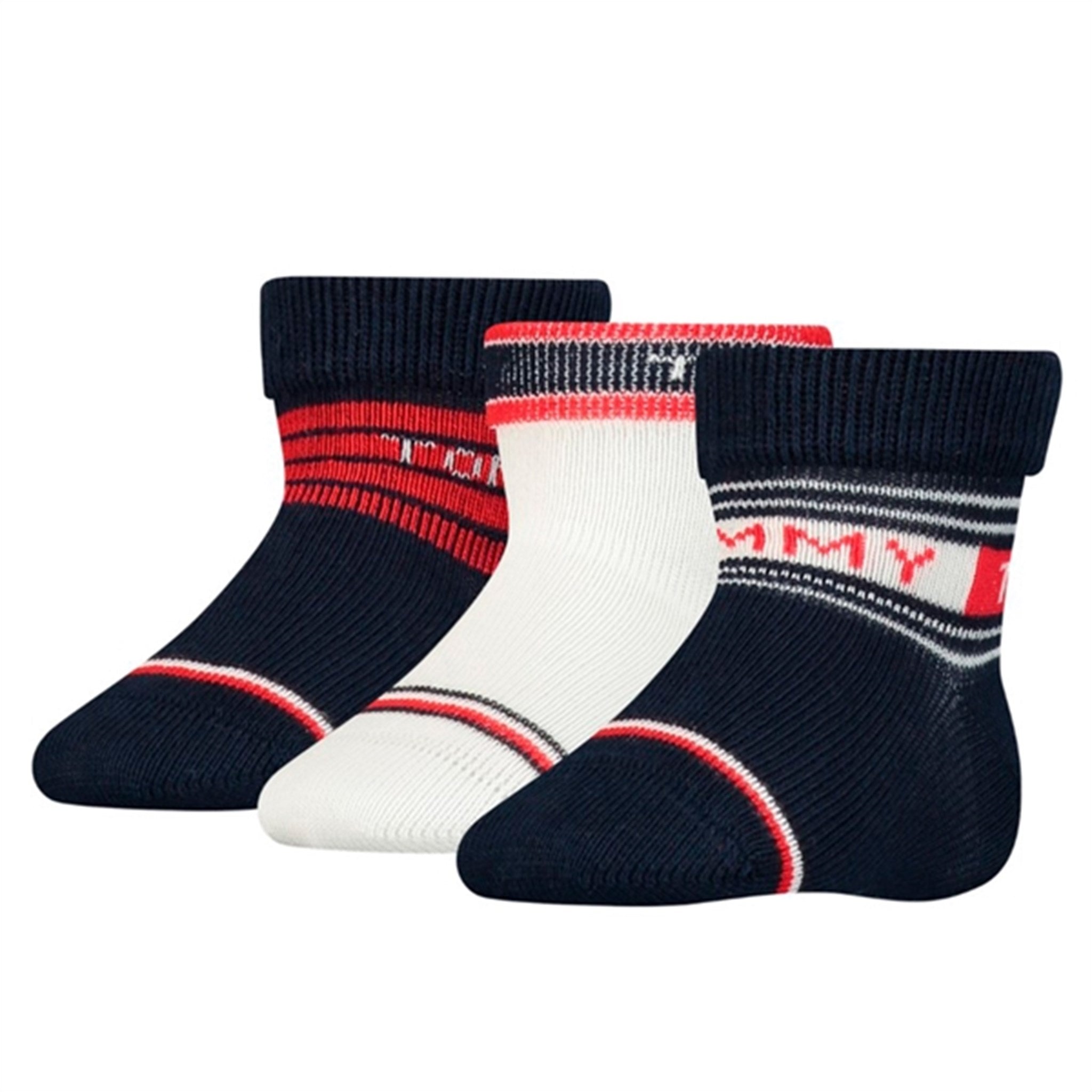 Tommy Hilfiger Baby Stripe Socks 3-pack Tommy Original