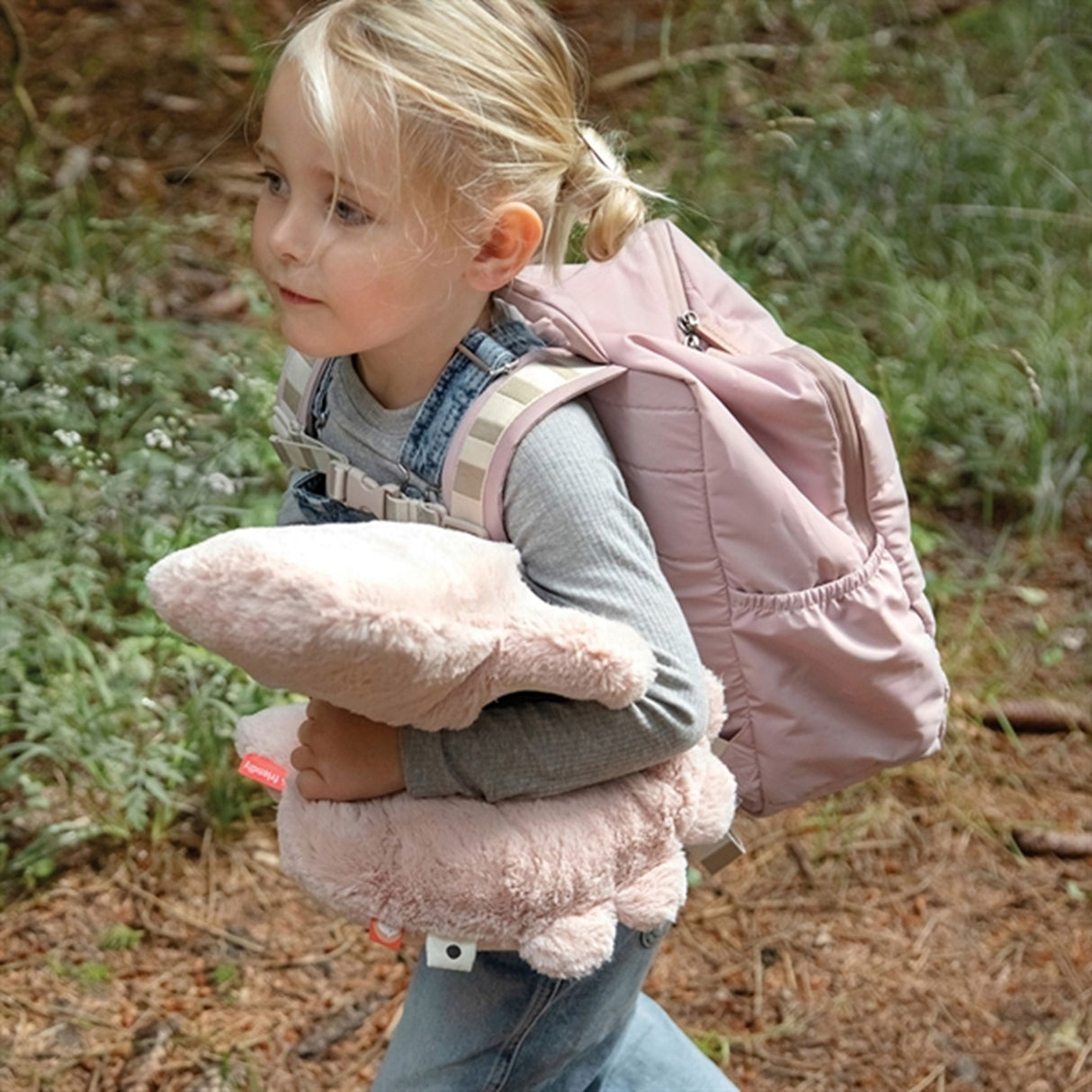 Done by Deer Backpack Croco Powder