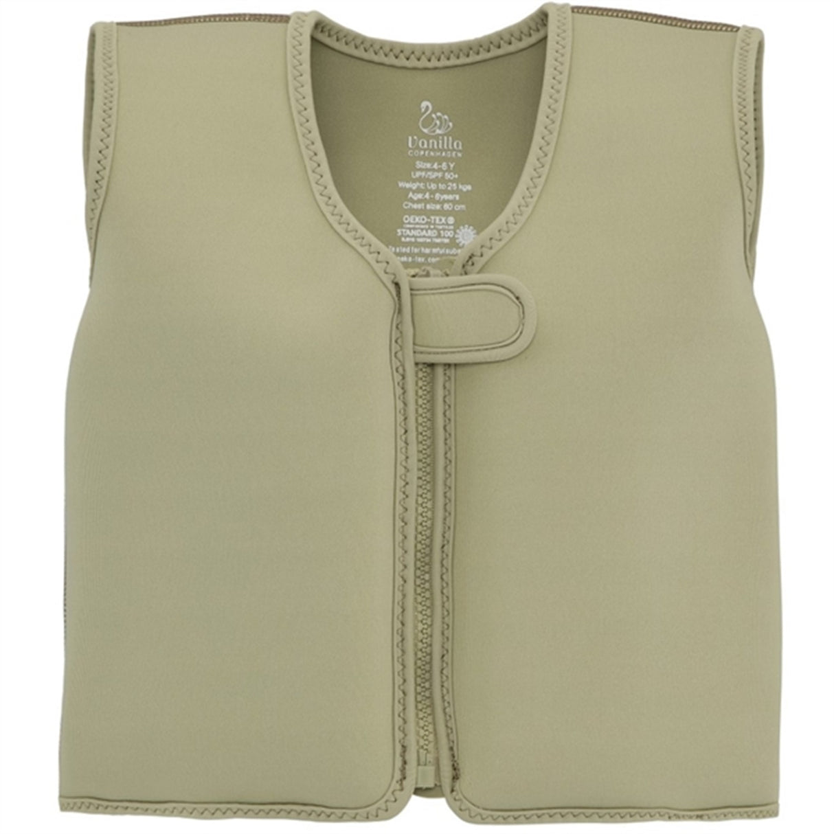 Vanilla COPENHAGEN Swim Vest Olive Mist