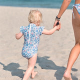 Petit Crabe Betsy B Beaa Swimsuit Liberty© fabric