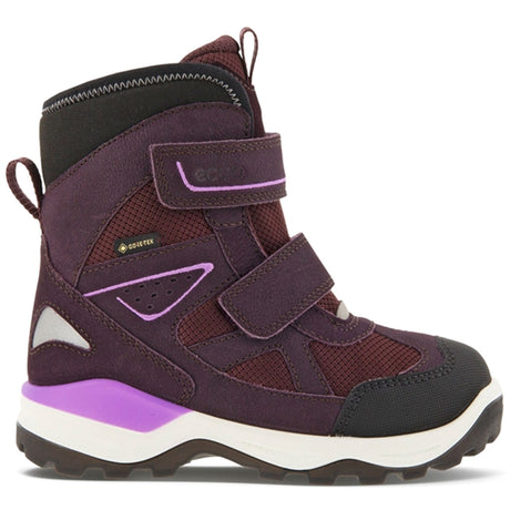 Ecco Snow Mountain Mid-Cut Boot Black/Fig/Fig