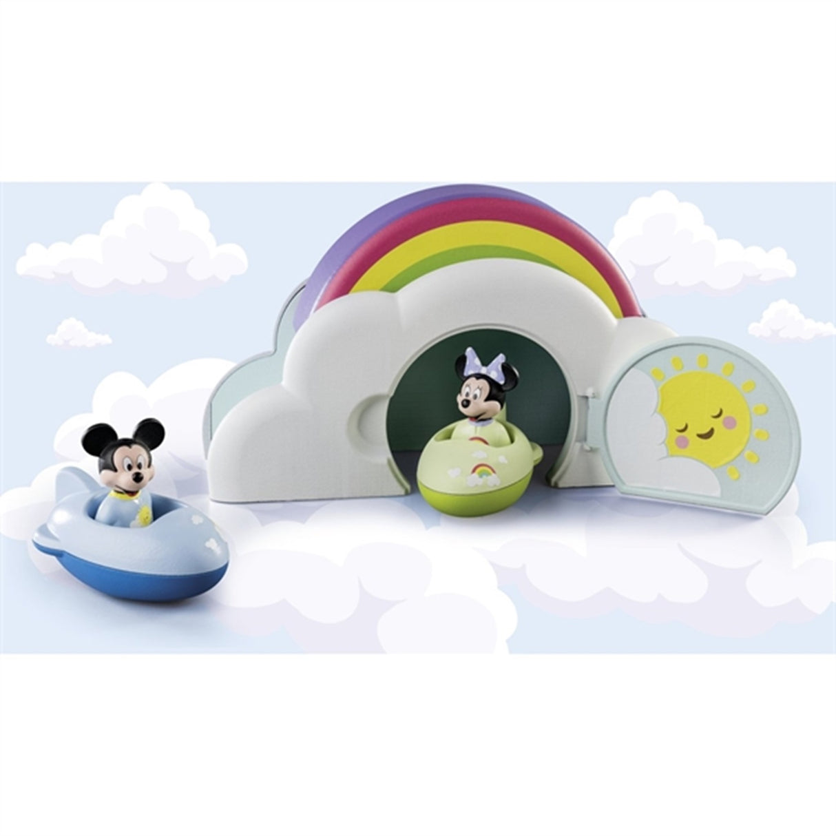 Playmobil® 1.2.3 & Disney - Mickey's & Minnie's Cloud Home