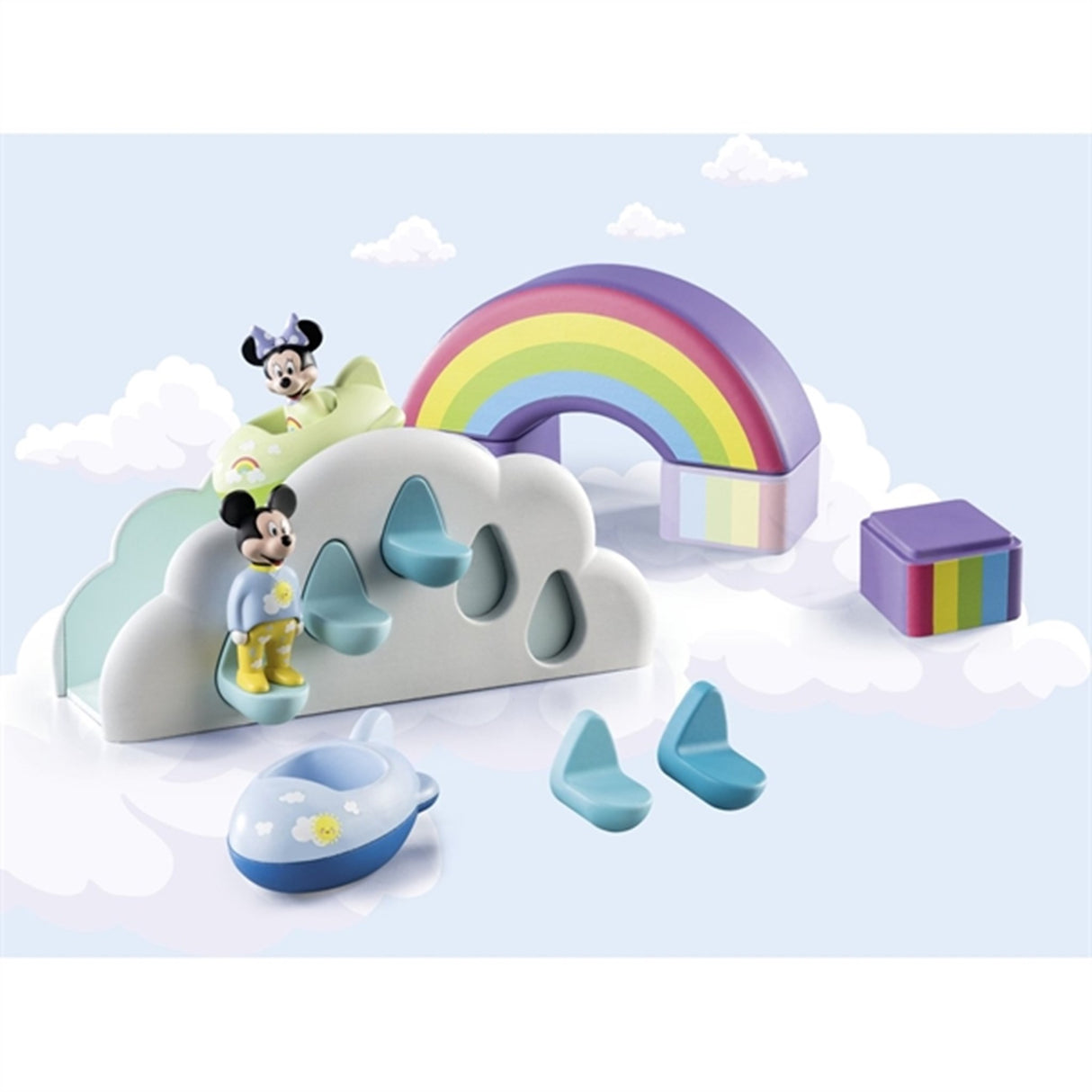 Playmobil® 1.2.3 & Disney - Mickey's & Minnie's Cloud Home