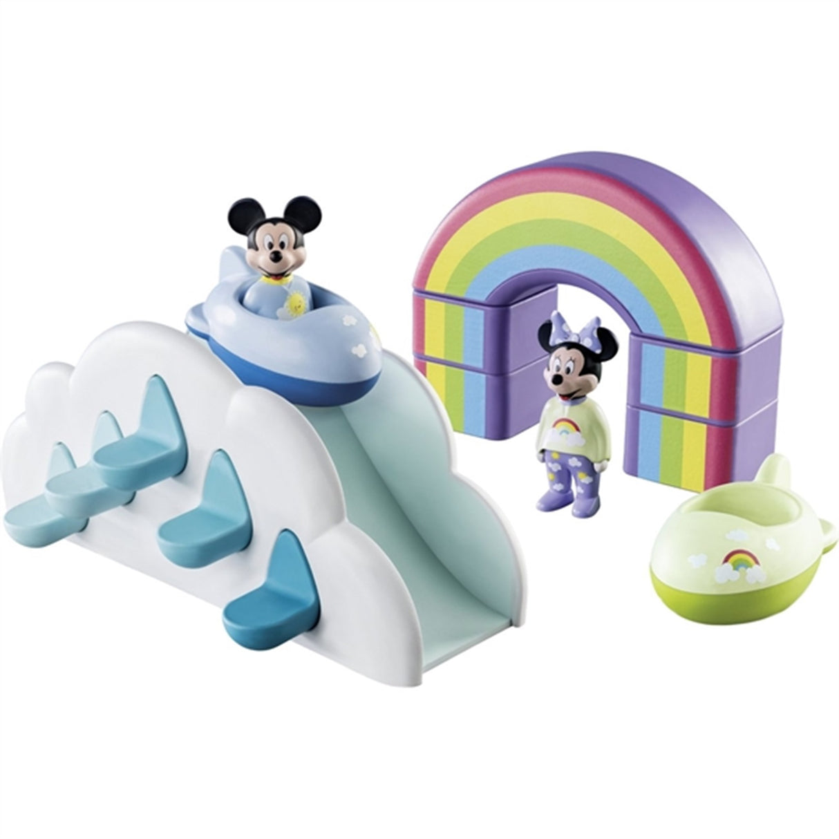 Playmobil® 1.2.3 & Disney - Mickey's & Minnie's Cloud Home