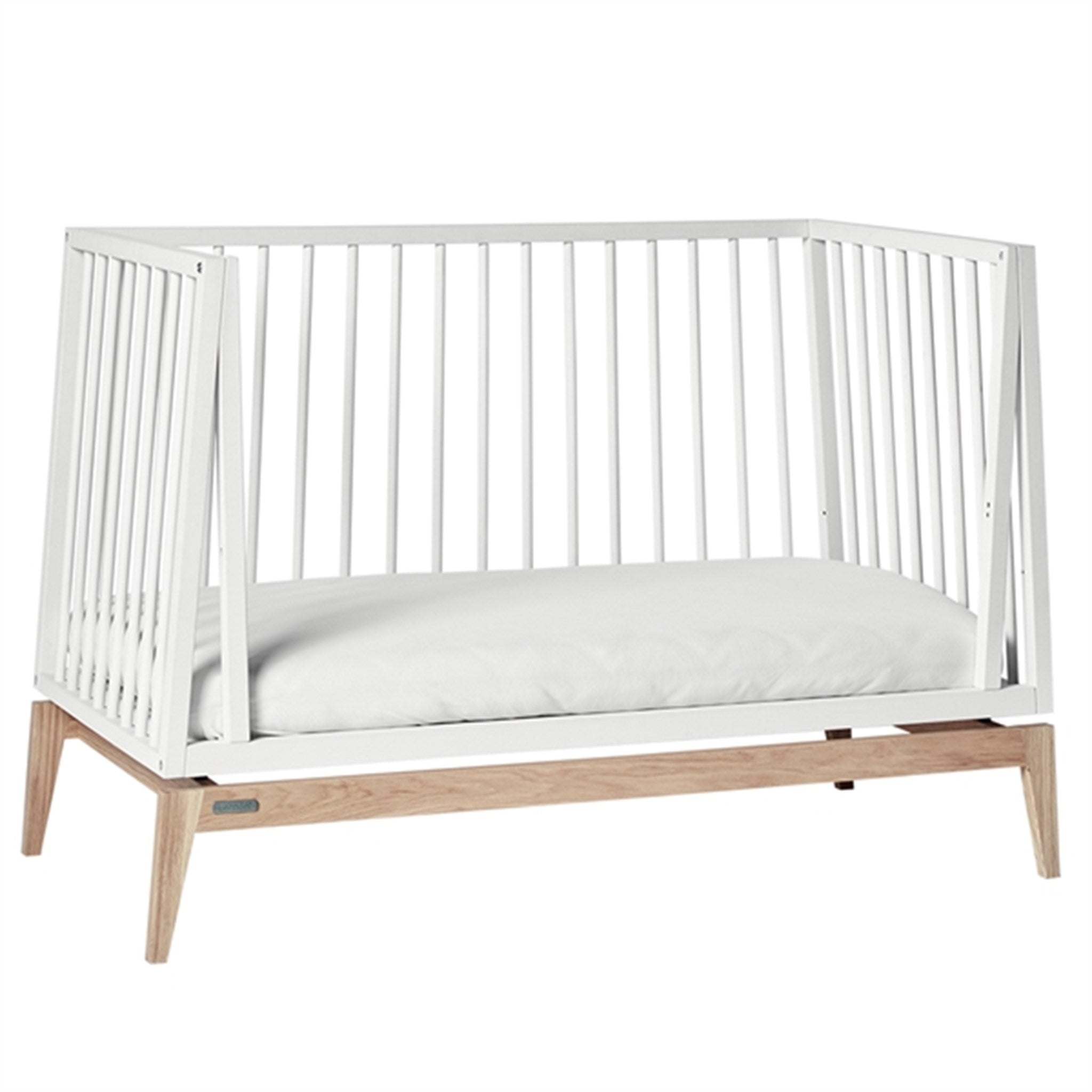 Leander Luna™ Baby Bed White/Oak 2